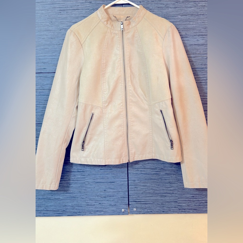 Coalition leather jacket